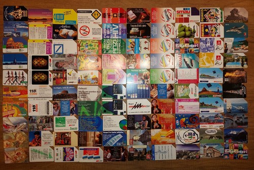 Lotto 875 schede - , telefoniche