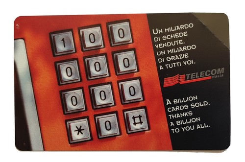 Scheda telefonica magnetizzata - telefonica,