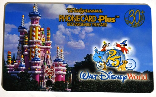 Telecard walt disney - disney, world
